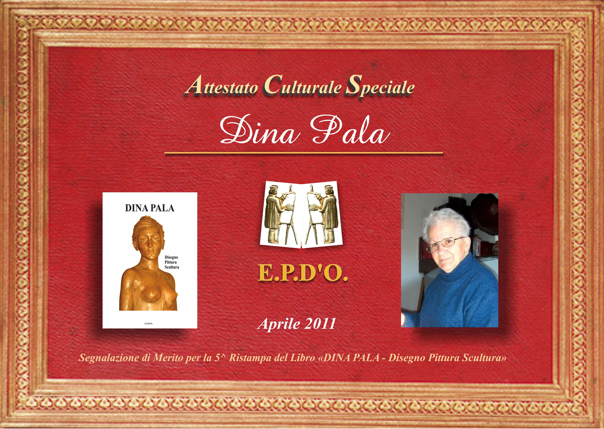 EPDO - Attestato Speciale Dina Pala